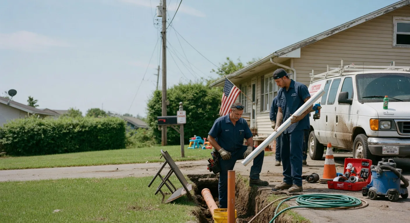 Drain Cleaning in Levering, MI near me